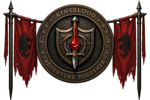 KinsBlood — Adventure Together crest